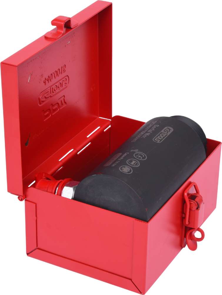 Produktbild KS Tools Kurzhub Hydraulikzylinder Satz 14 Tonnen 3 Teile bild 4