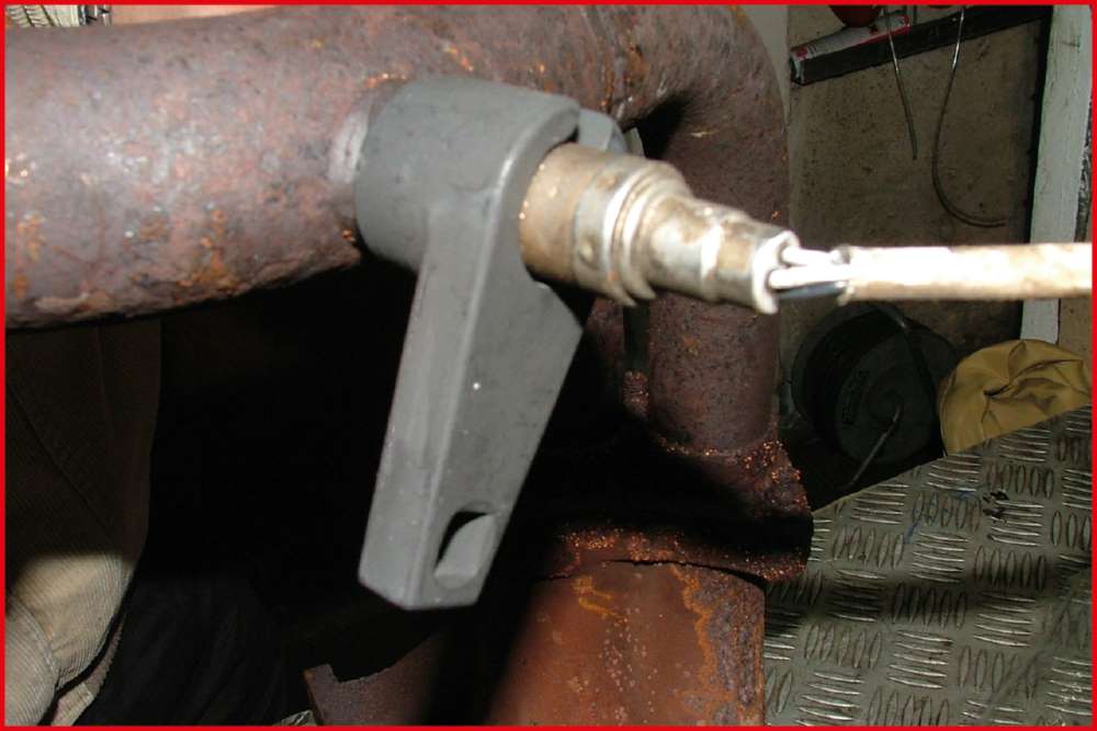 Produktbild KS Tools 3/8 Zoll Lambdasonden Stecknuss extra flach Profilgrösse 22 mm Gesamtlänge 31 mm bild 2