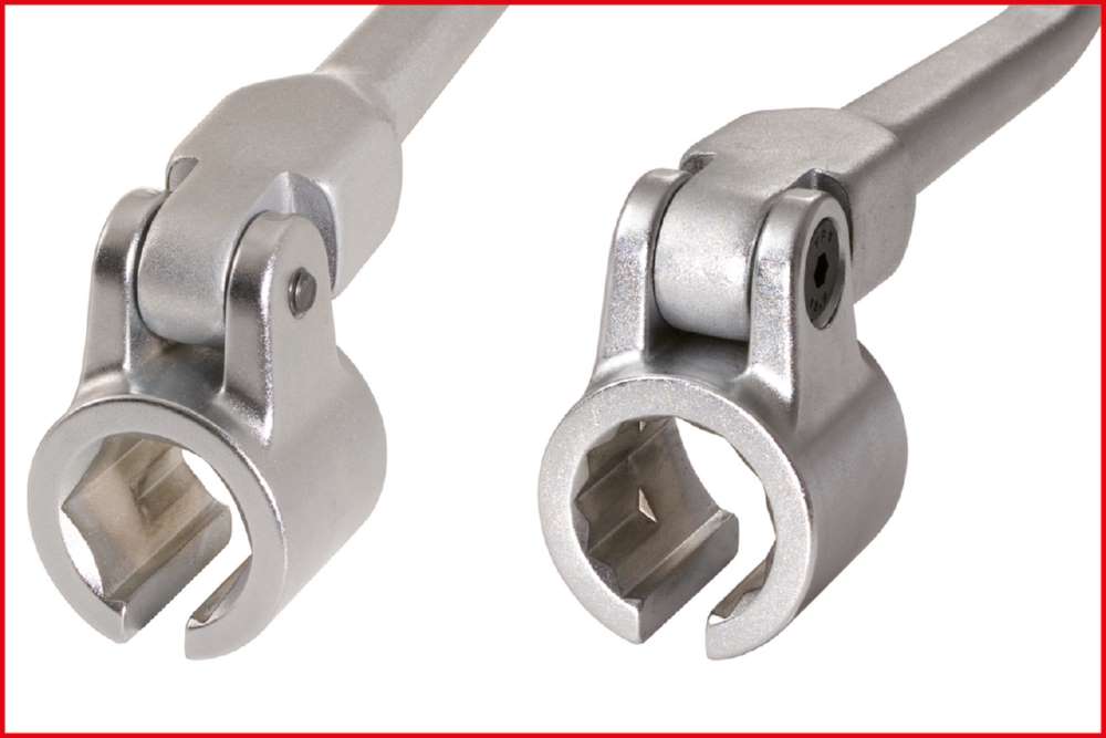 Produktbild KS Tools Lambdasonden Stecknuss Gelenk Hebel Schlüsselweite 22 mm Gesamtlänge 240 mm bild 4