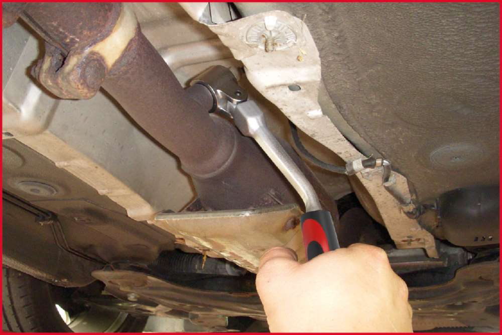 Produktbild KS Tools Lambdasonden Stecknuss Gelenk Hebel Schlüsselweite 22 mm Gesamtlänge 240 mm bild 6