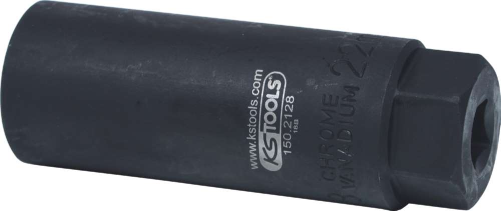Produktbild KS Tools 3/8 Zoll Lambdasonden Stecknuss tief geschlitzt Profilgrösse 22 mm bild 2