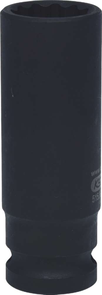 Produktbild KS Tools 1/2 Zoll 12-kant-Kraft-Stecknuss lang 19 mm Gesamtlänge 78 mm bild 9