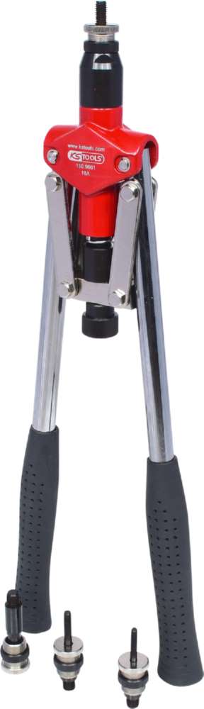 Produktbild KS Tools Langarm Handnietzangen Satz für Gewindehülsen 10 Teile bild 1