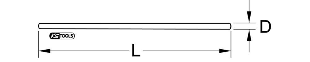 Produktbild KS Tools Leiterseilabdeckung mit Schutzisolierung für Freileitungen NS 2,5m bild 2