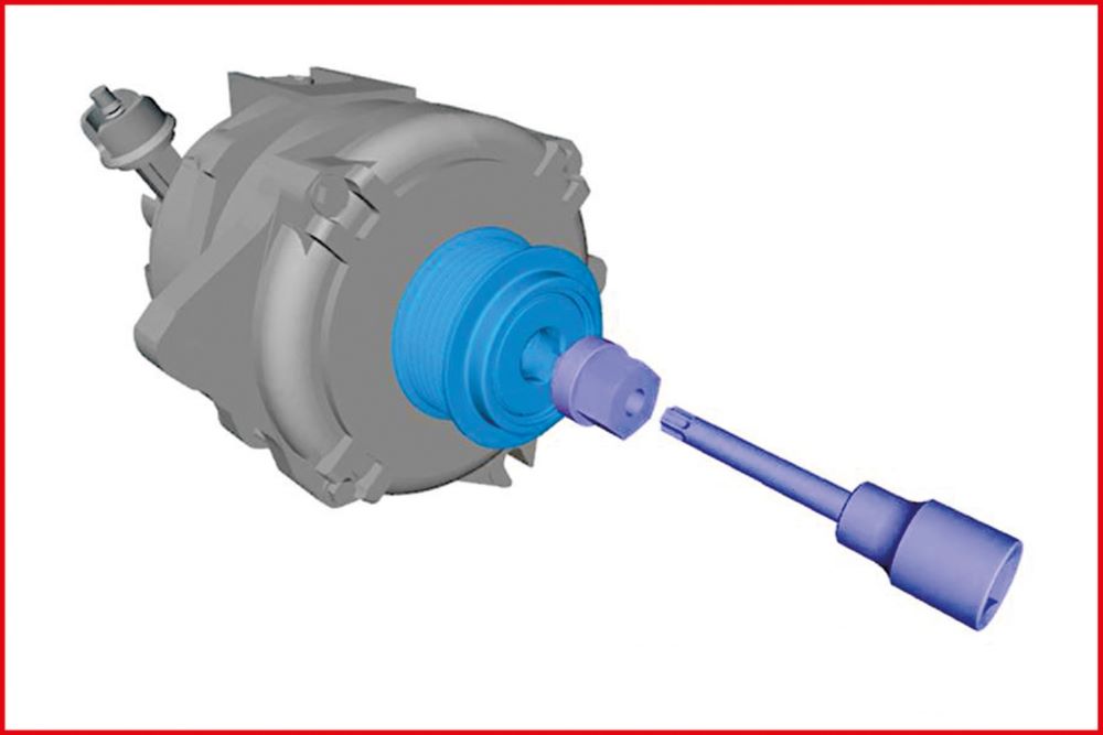 Produktbild KS Tools Lichtmaschinen Kombischlüssel Satz 2 Teile bild 5