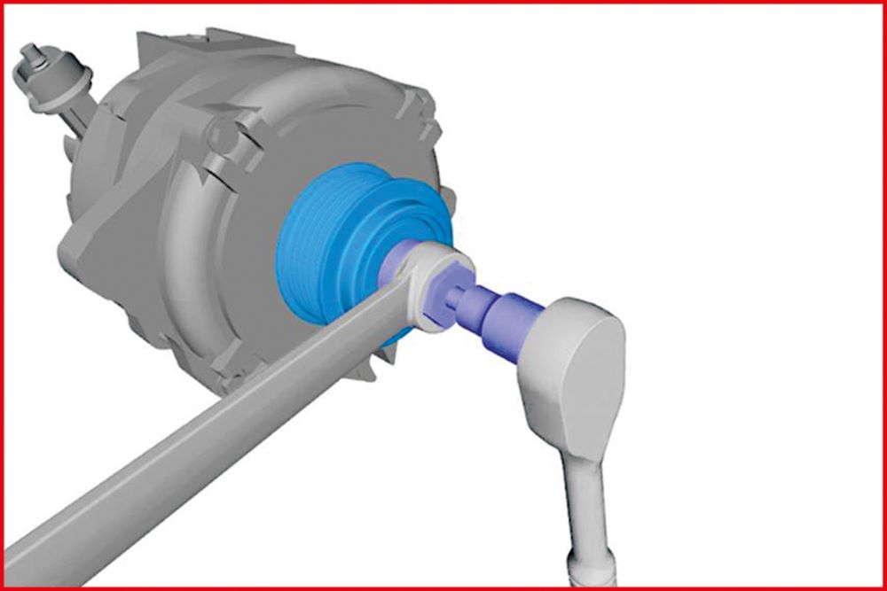 Produktbild KS Tools Lichtmaschinen Kombischlüssel Satz 2 Teile bild 6
