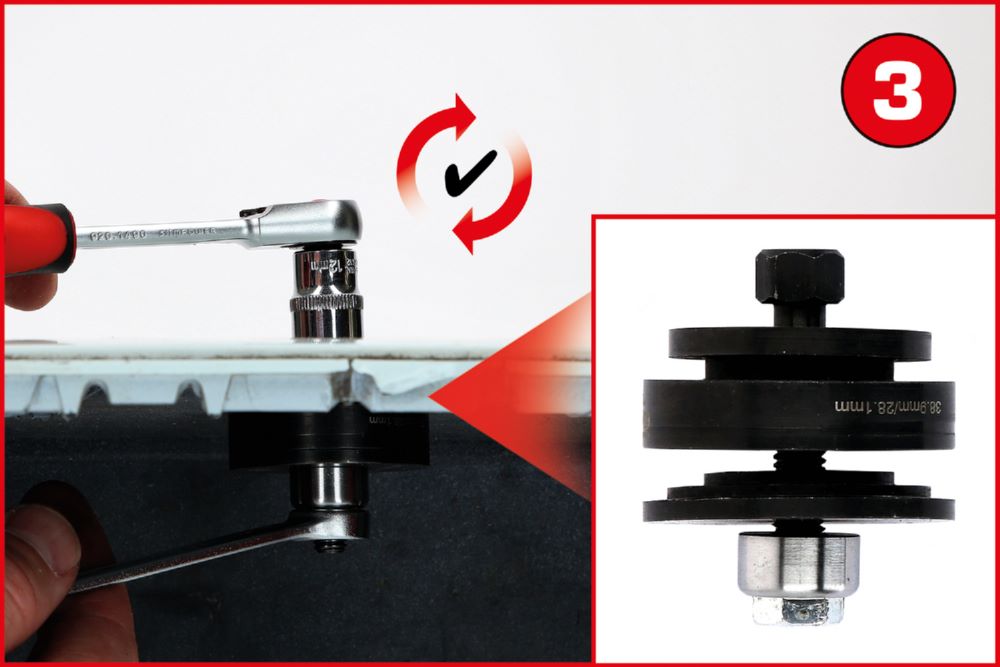 Produktbild KS Tools Lochstanzen Satz für PDC Sensoren 23 teilig bild 6