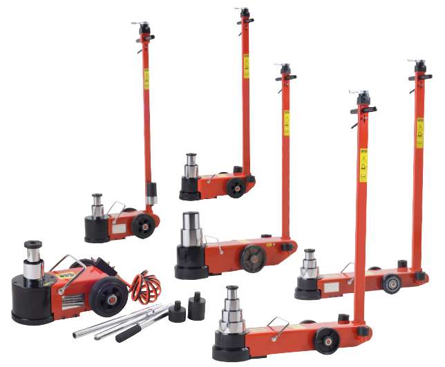 Produktbild KS Tools Lufthydraulischer Wagenheber 40 Tonnen 20 Tonnen bild 3