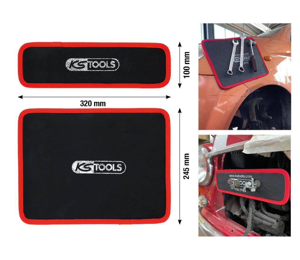 Produktbild KS Tools Magnetmatte zur Werkzeugablage 320 x 100 mm bild 2