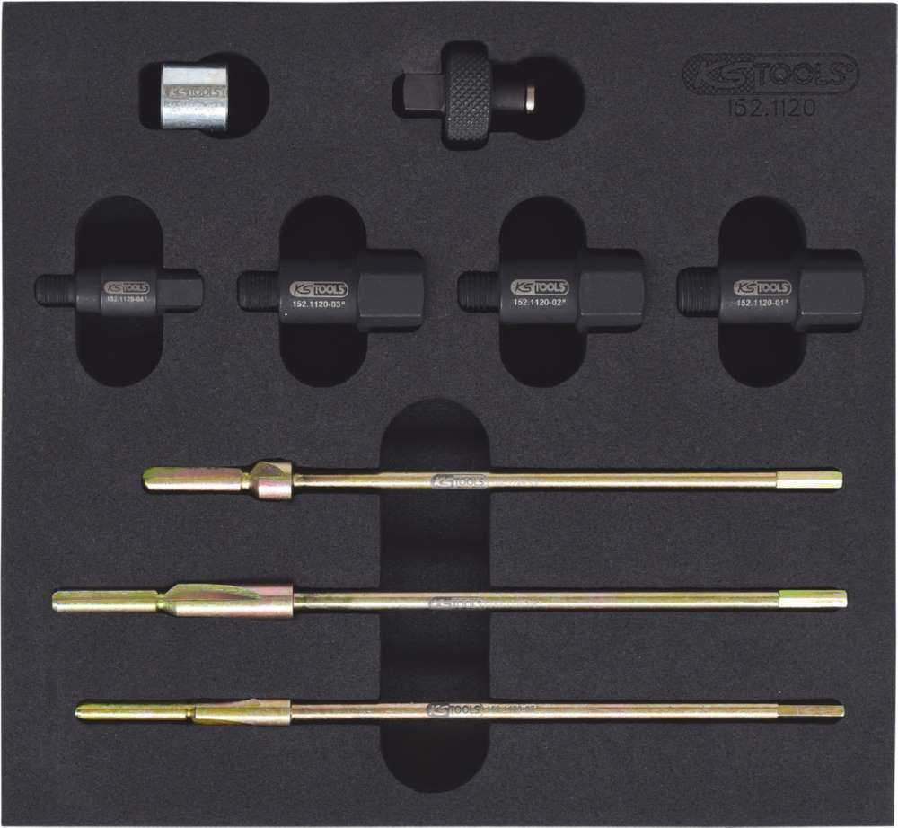 Produktbild KS Tools MASTER 3 in 1 Glühkerzen Reibahlen Satz 9 Teile bild 2