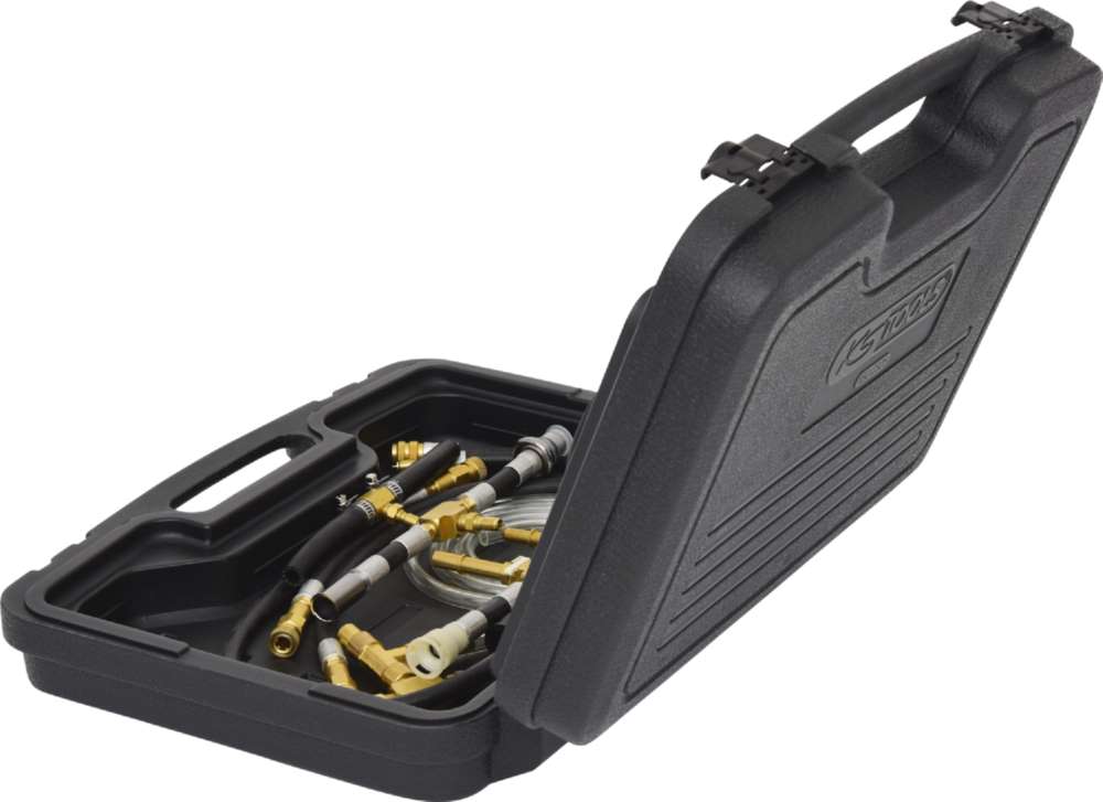 Produktbild KS Tools Master Kraftstoff Einspritzsystem Druckprüfgerät Satz für Ottomotoren 42 Teile bild 2