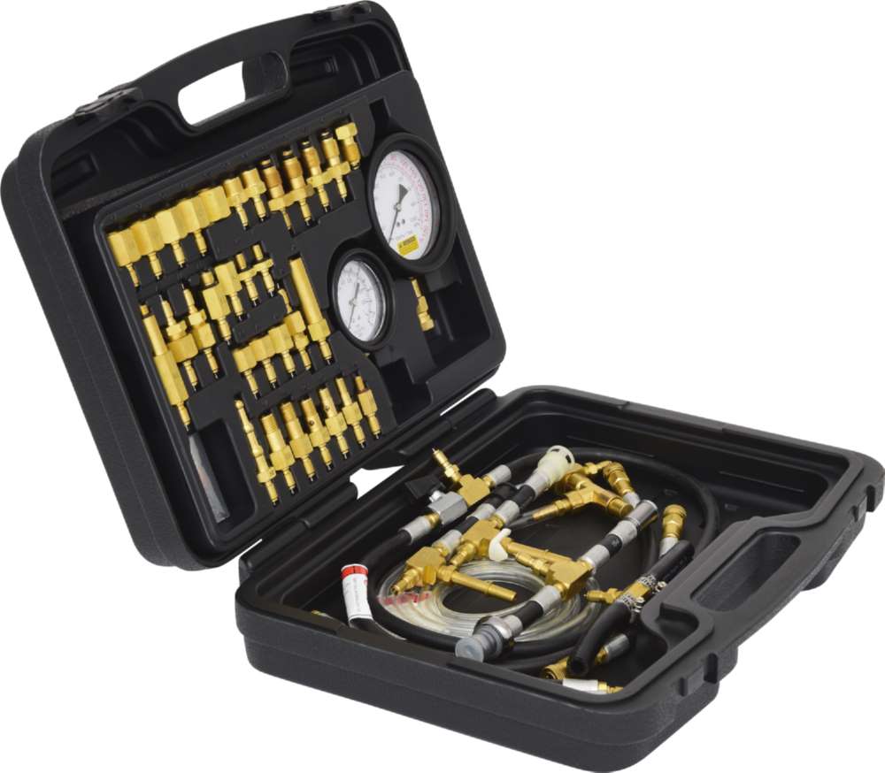 Produktbild KS Tools Master Kraftstoff Einspritzsystem Druckprüfgerät Satz für Ottomotoren 42 Teile bild 4