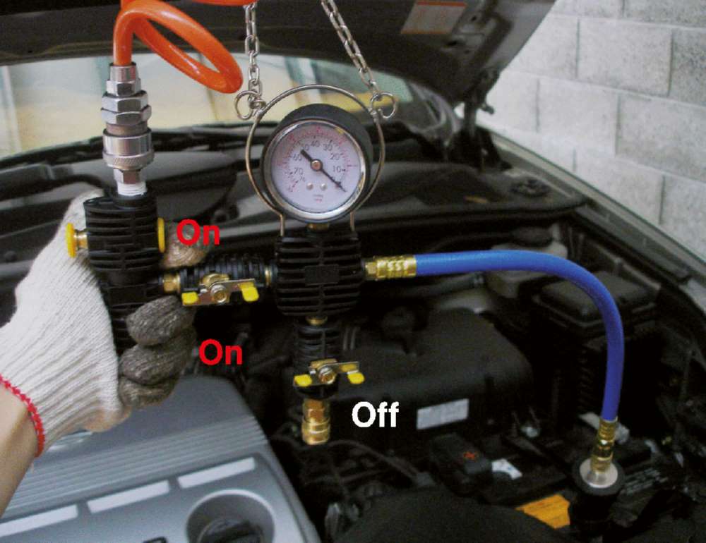 Produktbild KS Tools MASTER Kühlsystem Diagnose Service Satz 25 teilig bild 11