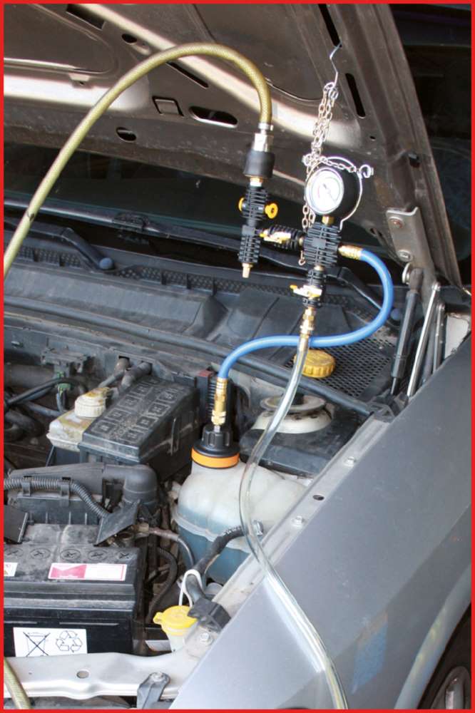 Produktbild KS Tools MASTER Kühlsystem Diagnose Service Satz 25 teilig bild 18