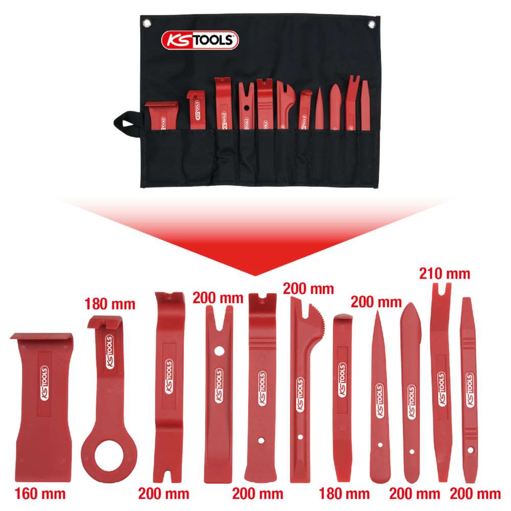 Produktbild KS Tools MASTER Kunststoffkeil Satz 11 Teile bild 10