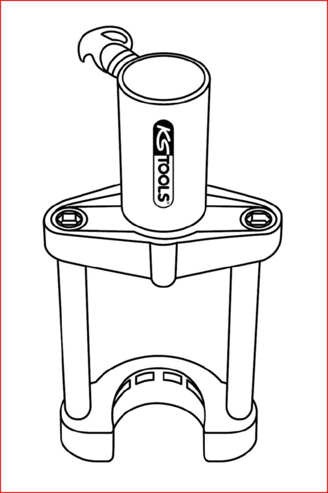 Produktbild KS Tools Master Universal Presswerkzeug Satz für Achsteile 47 Teile bild 2