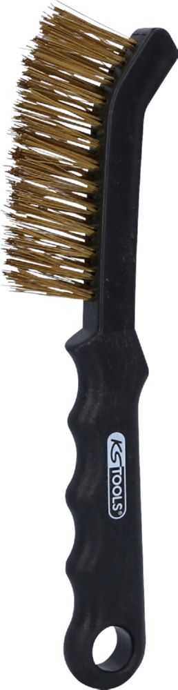 Produktbild KS Tools Messingdraht Bremssattel Drahtbürste 2 reihig glatt