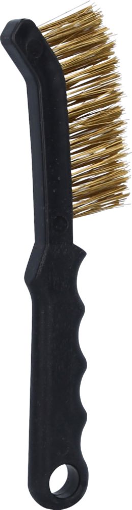 Produktbild KS Tools Messingdraht Bremssattel Drahtbürste 2 reihig glatt bild 2