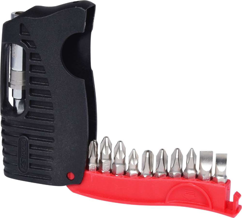 Produktbild KS Tools 1/4 Zoll Mini Bit Etui 11 teilig Schlitz PH PZ
