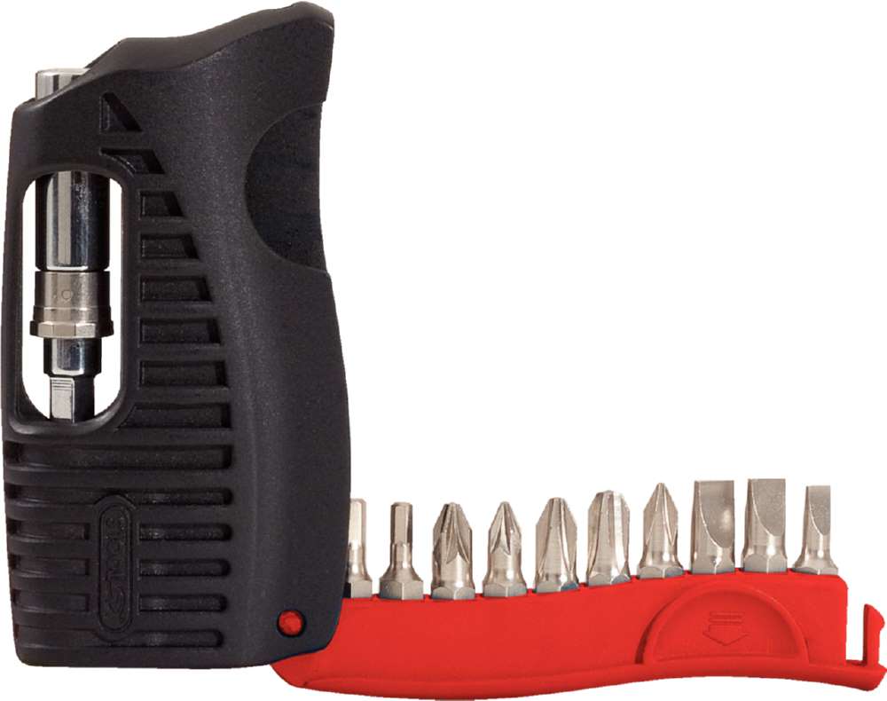Produktbild KS Tools 1/4 Zoll Mini Bit Etui 11 teilig Schlitz PH PZ bild 3