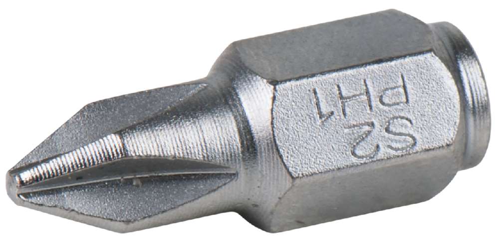 Produktbild KS Tools 1/4 Zoll Mini Bit für Kreuz Schlitz Schrauben PH 1 und 18mm