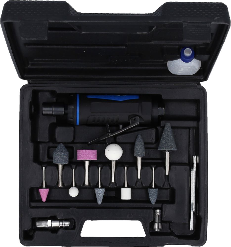 Produktbild Brilliant Tools Druckluft Mini Stabschleifer Satz mit 15 Teilen