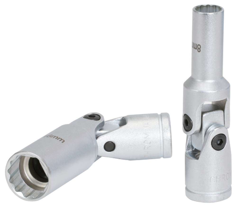 Produktbild KS Tools 3/8 Zoll 12-kant-Stecknuss mit Gelenk Schlüsselweite 1/2 Zoll