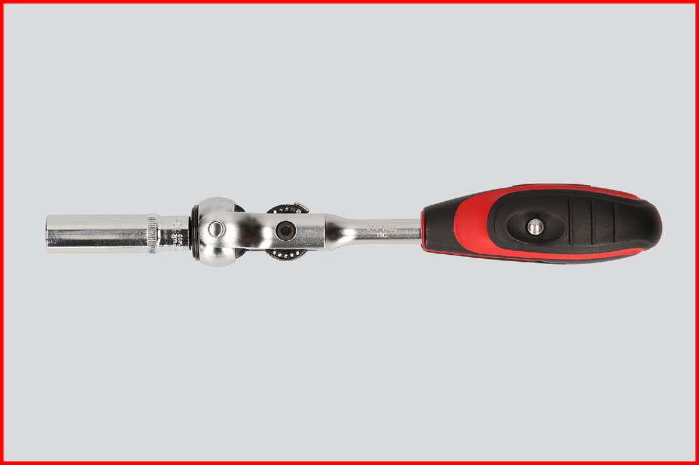 Produktbild KS Tools 1/4 Zoll MODIFIX Mini-T-Griff-Schwenkkopf-Knarre 72 Zahn bild 15