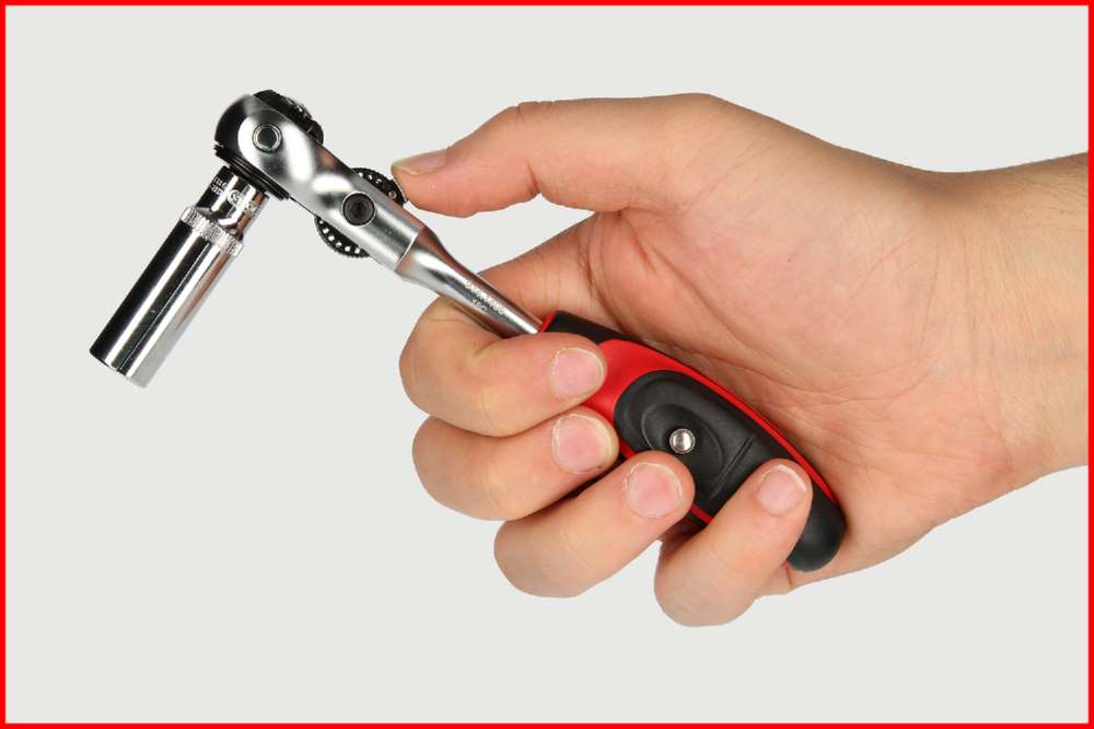 Produktbild KS Tools 1/4 Zoll MODIFIX Mini-T-Griff-Schwenkkopf-Knarre 72 Zahn bild 6