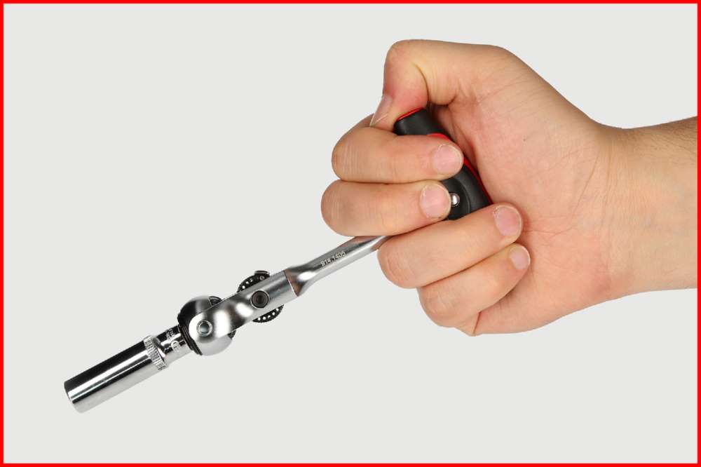 Produktbild KS Tools 1/4 Zoll MODIFIX Mini-T-Griff-Schwenkkopf-Knarre 72 Zahn bild 8