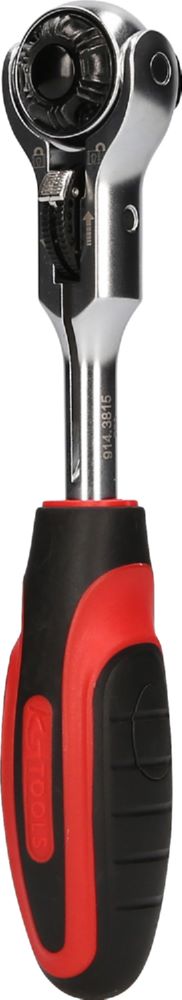 Produktbild KS Tools 3/8 Zoll MODIFIX Mini-T-Griff-Schwenkkopf-Knarre 72 Zahn 0 Grad + 90 Grad