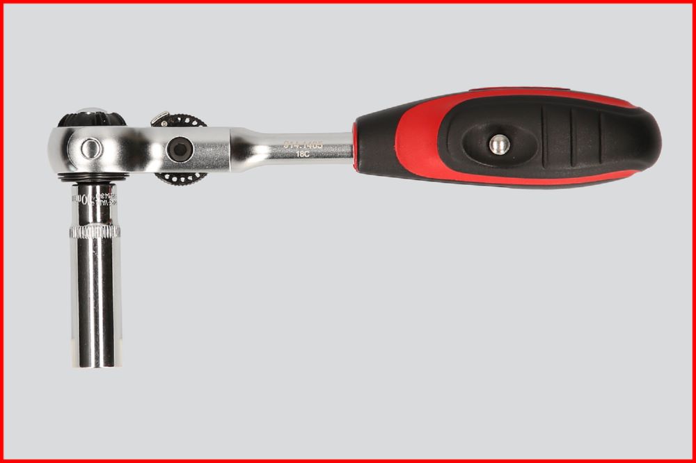 Produktbild KS Tools 3/8 Zoll MODIFIX Mini-T-Griff-Schwenkkopf-Knarre 72 Zahn 0 Grad + 90 Grad bild 18