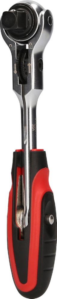 Produktbild KS Tools 3/8 Zoll MODIFIX Mini-T-Griff-Schwenkkopf-Knarre 72 Zahn 0 Grad + 90 Grad bild 3