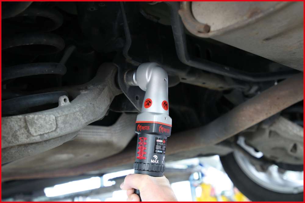Produktbild KS Tools Hochleistungs Druckluft Winkel Schlagschrauber 1/2 Zoll Monster 271 Nm bild 7