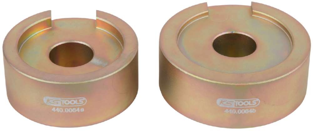 Produktbild KS Tools Montage Gegenhalteplatte Satz für VW Audi Seat und Škoda 2 Teile