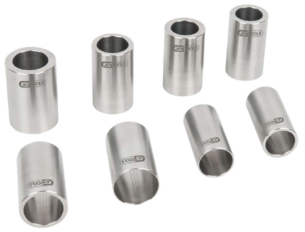 Produktbild KS Tools Montagehülsen Satz für Bremsen mit integriertem Radlager 8 Teile