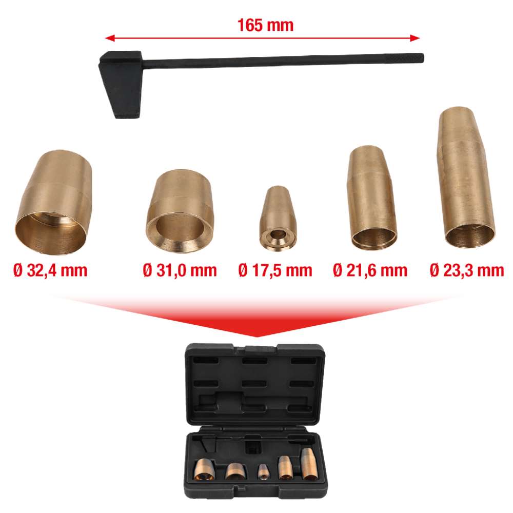 Produktbild KS Tools Montagehülsen Satz Pumpe Düse 6 Teile bild 5