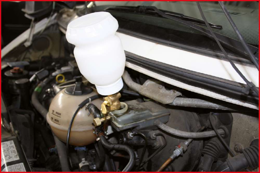 Produktbild KS Tools Nachfüllflaschen Einheit für Bremsentlüftung bild 2