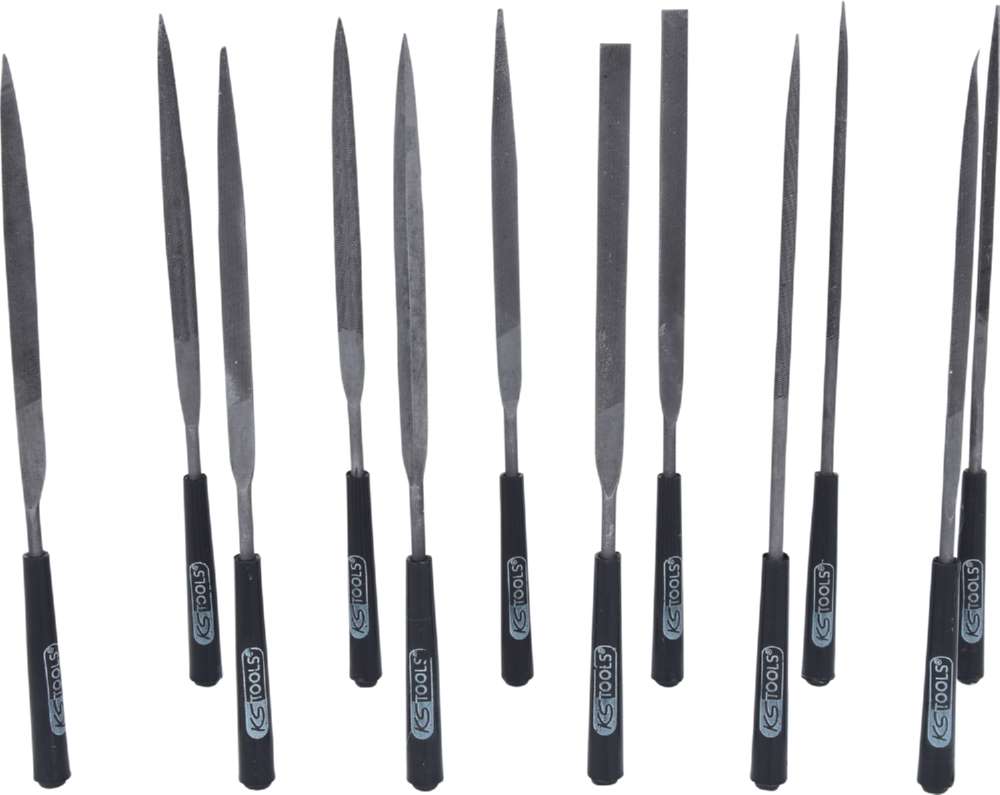 Produktbild KS Tools Nadelfeilen Satz mit Kunststoffheft 12 teilig bild 4
