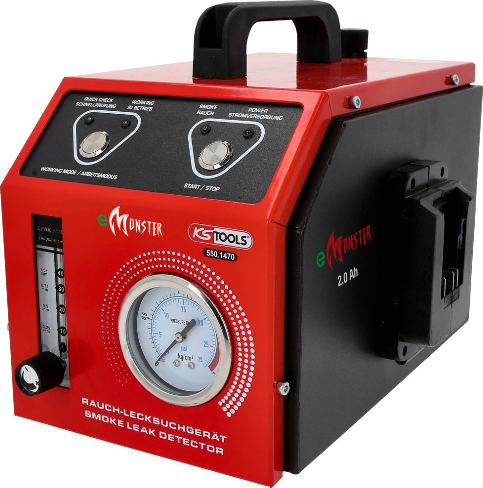 Produktbild KS Tools Nebelmaschine zur Lecksuche mit 2 Ah Akku 36 Teile bild 3