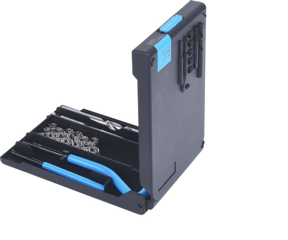 Produktbild KS Tools Nirostahl Gewinde Reparatur Satz M8 x 1,0 x 11 mm 24 Teile bild 3