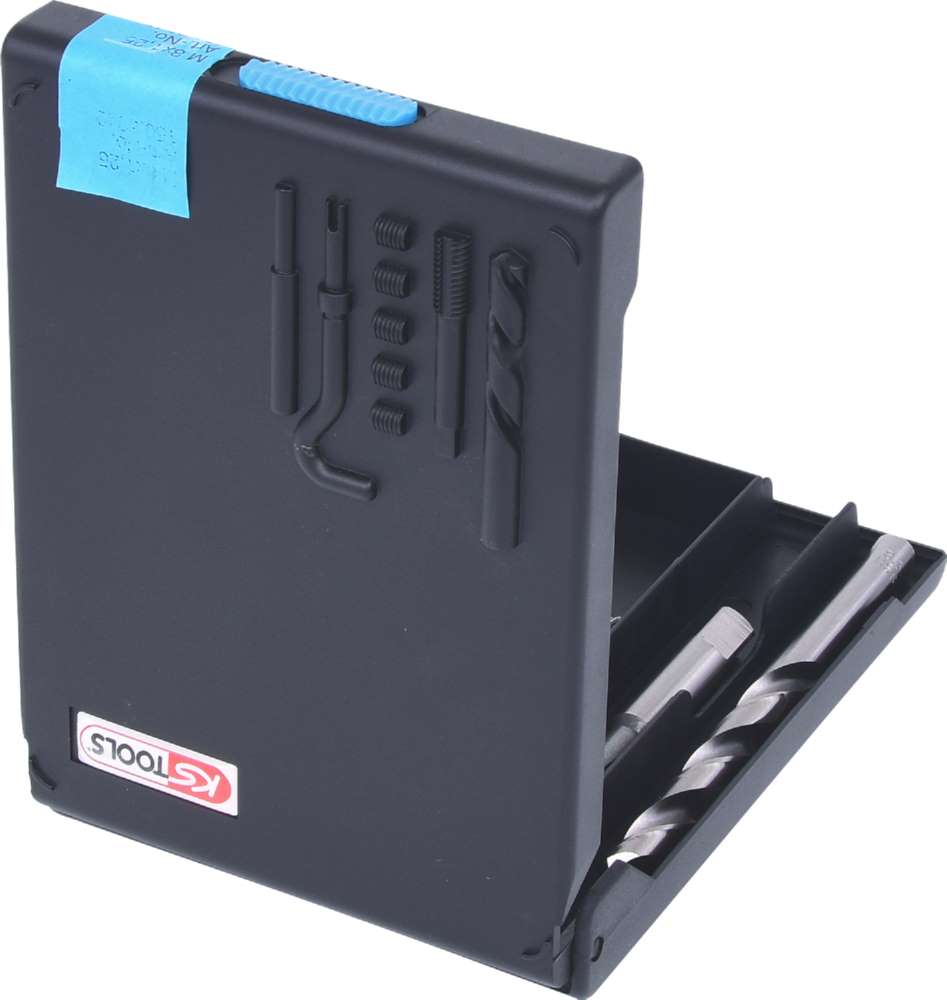 Produktbild KS Tools Nirostahl Gewinde Reparatur Satz M8 x 1 25 x 10,8 mm 24 Teile bild 4