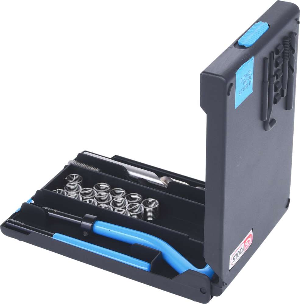 Produktbild KS Tools Nirostahl Gewinde Reparatur Satz M10 x 1,25 x 13,8 mm 19 Teile bild 3