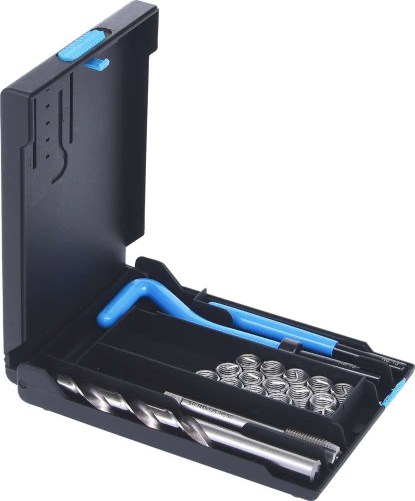 Produktbild KS Tools Nirostahl Gewinde Reparatur Satz M10 x 1,25 x 13,8 mm 19 Teile bild 5
