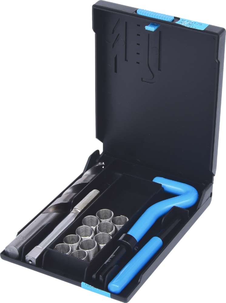 Produktbild KS Tools Nirostahl Gewinde Reparatur Satz M12 x 1,25 x 16,8 mm 14 Teile bild 2