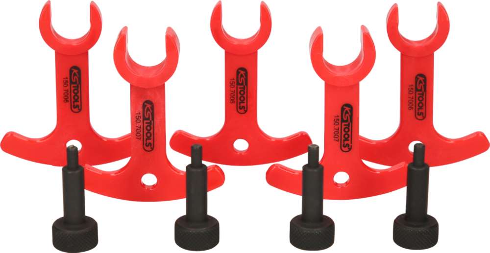 Produktbild KS Tools Nockenwellen Montage und Demotage Satz für VAG 9 Teile bild 1