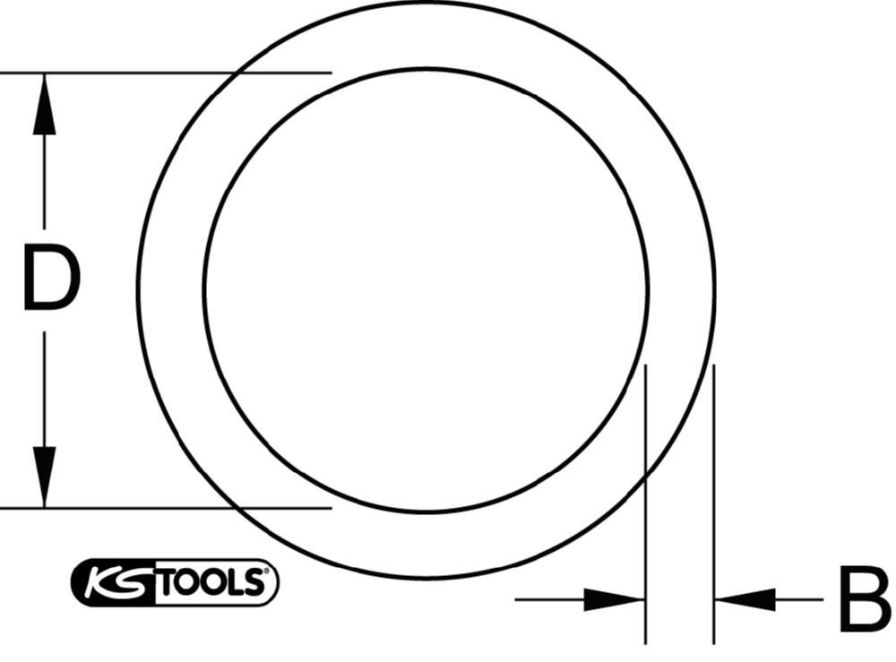 Produktbild KS Tools 1/2 Zoll O-Ring für Stecknuss 6-16 mm bild 2