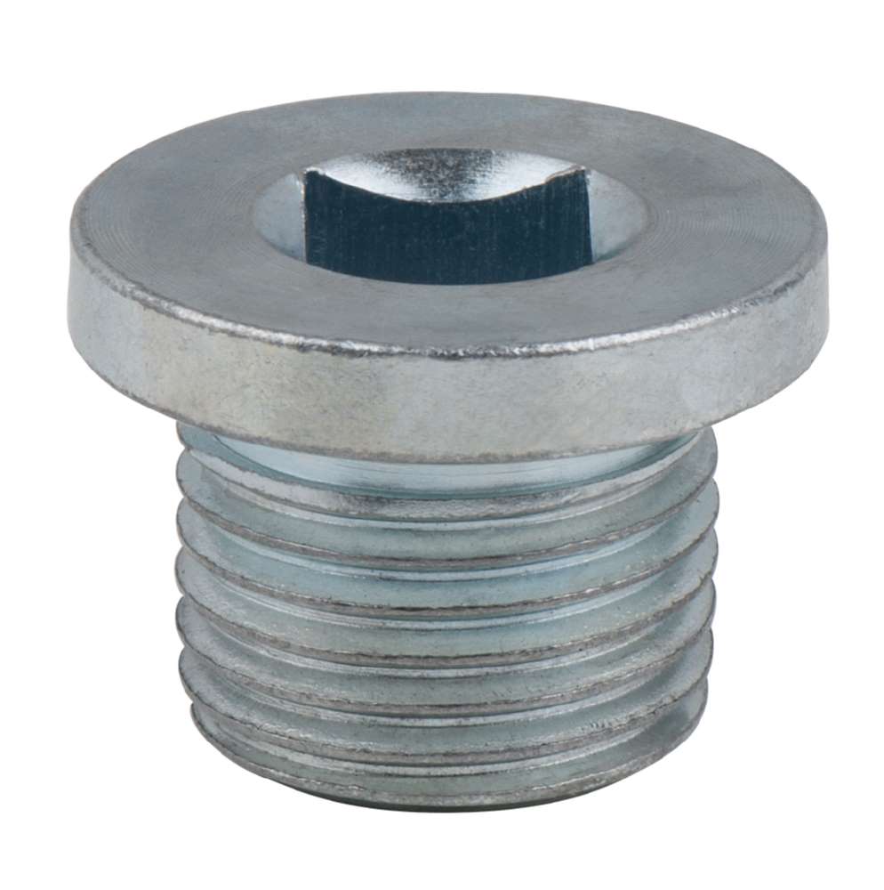 Produktbild KS Tools Ölablassschraube Innen4kant 8 mm M16 x 1,5 x 13 mm 10er-Pack Gesamtlänge 16 mm