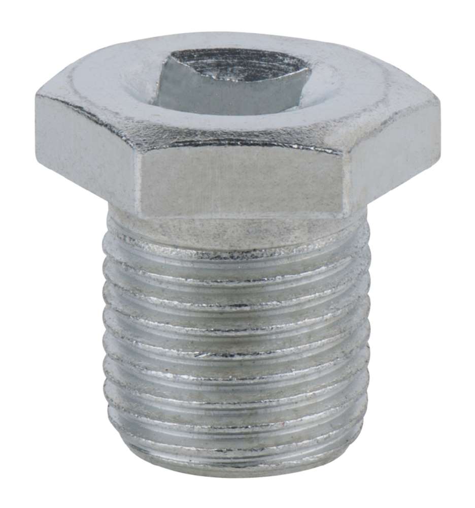 Produktbild KS Tools Ölablassschraube Innen4kant 8 mm M16 x 1,5 x 13 mm 10er-Pack Gesamtlänge 20 mm