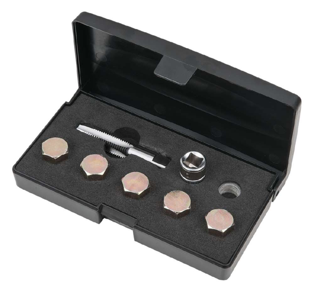 Produktbild KS Tools Ölablassschrauben Gewindereparatur Satz 12 Teile M12 x 1,5 bild 3